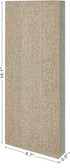 Way Basics Premium Wall Mount Scratch Pad Cat Scratcher with Silvervine Catnip - zBoard Lasts 2X Longer
