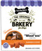 Three Dog Bakery Grain Free Wafers Baked Dog Treats, Pumpkin, 13 oz