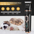 Dog Clippers Professional Heavy Duty Grooming Clipper, 3-Speed Low Noise Rechargeable Cordless Tools for Thick Coats