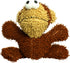 MIGHTY Microfiber Ball Monkey - Interactive Play Dog Toy with Squeaker, Strong & Tough, Machine Washable