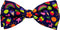 Huxley & Kent Bow Tie for Pets | Summer Icons (Small) | Velcro Bow Tie Collar Attachment for Dogs & Cats
