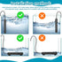 25W Aquarium Heater, Betta Heater for 1-6 Gallon Fish Tank with LED Temperature Display