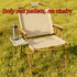 MYXP Clip On Side Table for Camping Chairs,Foldable Chair Cup Holder Tray for Outdoor Camping,Beach,Sports