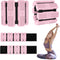 Pilates Wrist & Ankle Weights for Women, Adjustable Set of 2 (1Lbs Each) for Walking, Yoga, Dance
