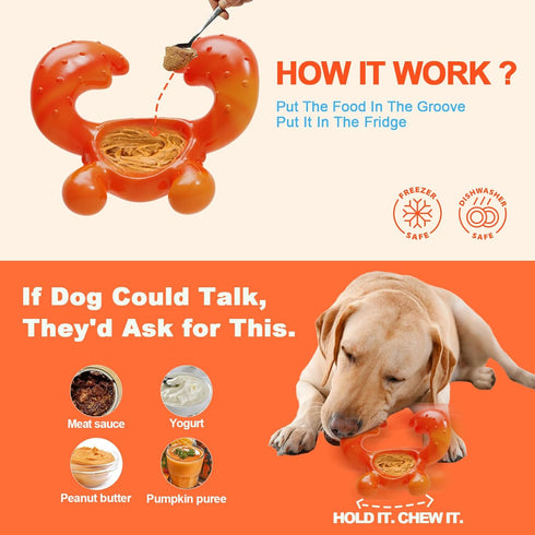 Tough Dog Toys for Aggressive Chewers - Durable Dog Chew Toys for Large/Medium Breeds, Teething Toys for Boredom