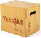 Yes4All 3-in-1 Wooden Plyo Box, 450 lbs Jump Box for Home Gym and Outdoor Workouts