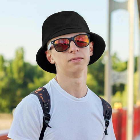 Zhanmai 3 Pcs XXL Bucket Hat | Oversize Fisherman Hats for Big Head, Unisex Travel Beach Hat