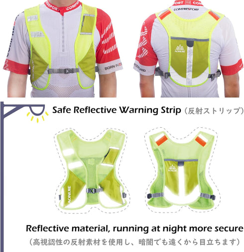 TRIWONDER 5L Hydration Pack Backpack for Marathon Running
