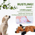 ALL FOR PAWS Dog Squeaky Fox Toy - Stuffed Animal Plush Chew Toy for Large Dogs