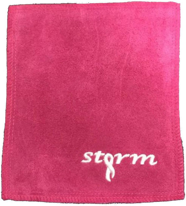 Storm Bowling Shammy Bowling Ball Cleaning Pad, Pink, 8X8X1