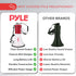 Pyle 50W 1760 Megaphone PA Bullhorn - Built-in Siren, Adjustable Volume Control & Yard Range, Record Function - Ideal