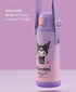 Kuromi Stainless Steel Insulated Water Bottle with Bag, 480ml