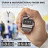 KTRIO Metal Handheld Tally Counter, 4-Digit Number Clicker for Coaching, Knitting, Fishing