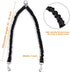 Double Dog Leash for Two Dogs - No Tangle, Comfortable Shock Absorbing Bungee Leash