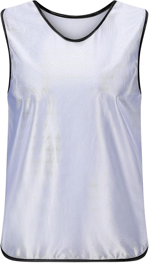 TopTie Scrimmage Training Vests Soccer Bibs Sports Pinnies Practice Jersey for Adult