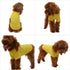 Lovelonglong Pet Clothing Dog Costumes Basic Blank T-Shirt Tee Shirts for Small Dogs (Yellow, S)