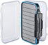 Gonex Fly Boxes for Fly Fishing, Two-Sided Waterproof Lightweight Box with Easy Grip Transparent Lid, 5.9"x 3.8"x 1.77"