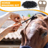 Uross 15PCS Set Horse Grooming Kit - Horse Brush with Organizer Tote Bag Care Cleaning Kit with Brush & Comb