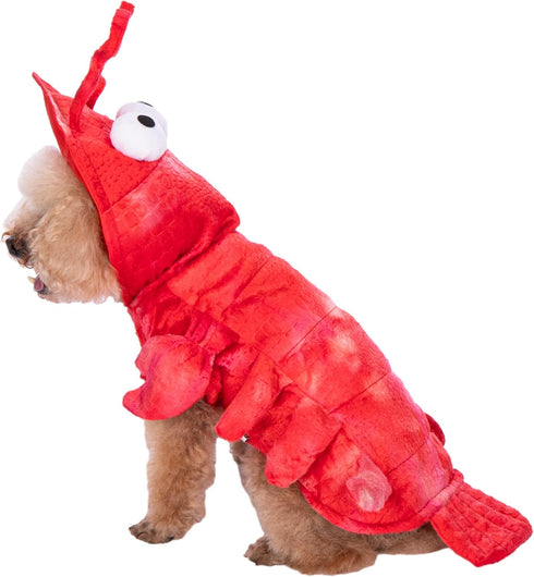 Mogoko Dog Cat Lobster Costume, Pet Halloween Cosplay Dress, Puppy Red Hoodie, XL Size