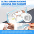 (4-Pack) Potty Training Pad Magnetic Holder Compatible with Any Size of Puppy Pee Pads Perfect for Leg-Lifting Marking