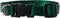 LupinePet Basics 1/2" Green Adjustable Collar, 6-9" for Extra Small Dogs