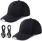 Syhood 2 Pieces LED Baseball Caps with Light - Flashlight Hats for Men, Hands-Free, Battery Powered for Fishing Jogging