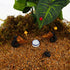 6 Pcs Mini Ceramic Water Bowl for Spider, Tarantula, Millipede, Tiny Reptile (Small: 0.86" D, 0.43" H)