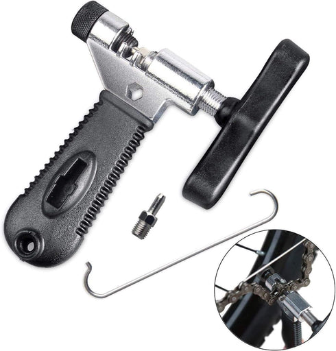 Oumers Bike Link Plier + Chain Breaker Splitter Tool + Chain Checker - Chain Cutter Connector Wear Indicator