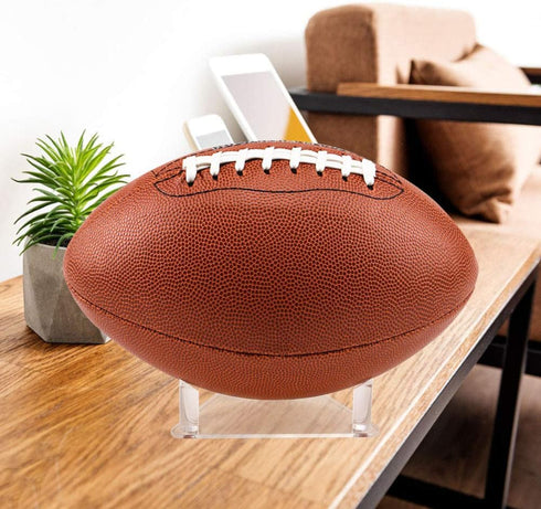 Tasybox Acrylic Ball Stand Holder, Sports Ball Storage Display Rack for Basketball, Football, 2 Pack