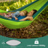 Ultra-Light Travel Camping Hammock | 300kg Load Capacity,(275 x 140 cm) Breathable,Quick-Drying Parachute Nylon | 2 x Premium Carabiners,2 x Nylon Slings Included | Outdoor Indoor Garden