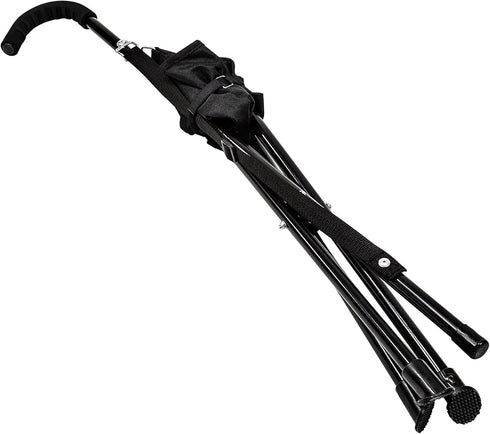 JEF WORLD OF GOLF (JR972) Folding Sports Seat, Black