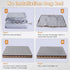 Magic Dog Orthopedic Bed for Extra Large Dogs, Super Soft 2-layer High Density Foam, Non Slip Bottom Mattress with