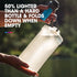 HydraPak Flux+ 1.5L Filter Kit - Collapsible Water Bottle, BPA Free, Ultra Light, Spill-Proof Cap, Clear