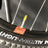 Yellow Presta Valve Stem Caps - 20 Pack Plastic Tire Valve Caps for Presta/French Valves, MTB, Road Bike