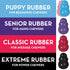 KONG Puppy Natural Teething Rubber Chew Toy, Stuffable for Extended Playtime, Chew & Fetch Toy for Small Puppies, Blue