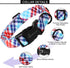 ARING PET Plaid Dog Collar, Cute Adjustable Cotton Collar for Small Medium Large Dogs, Perfect for Boys and Girls