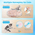 TAIMUTTAL 28 Inch 3 Interactive Cat Toys, Automatic Cat Play Hunting Mat Toy, Motion Activated Fast Moving Ball Hide