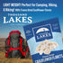 2-pack 0.8 (1.6 Thousand Lakes Freeze Dried Vegetables - Cauliflower Florets and Stems ounces ounces total) | No Salt