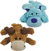 KONG Cozie Marvin The Moose Plush Dog Toy and Medium Cozie Baily