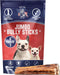 Devil Dog Pet Co. Jumbo Bully Sticks – 6 Inch, 3 Pack Dog Chews, 100% Natural, Free-Range Grass-Fed Beef