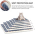 Mora Pets Cat Bed Dog Crate Pad, Ultra Soft Pet Bed with Cute Star Print, Washable Reversible Fleece, 14 x 17.5 inch
