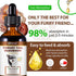QwsYaay Immune, 60ml Turkey Tail Mushroom for Dogs, Mushroom Blend, Turmeric & Probiotic for Digestive & Joint Support