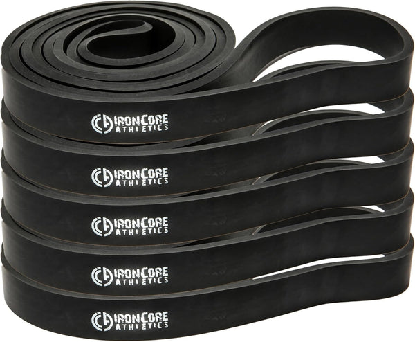Pull-Up Assistance Bands - Thick Long Loop Resistance Bands 10-120 lbs for Men & Women, Ideal for Home & Gym Workouts