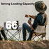Small Folding Camping Table with Carry Bag, Portable Ultralight Compact Aluminum Beach Table, Foldable Mini Collapsible