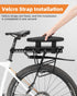 ROCKBROS Foldable Bike Bag for Rear Rack, Durable, Expandable, Versatile, 5L Capacity