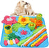 ORIA Snuffle Mat for Dogs, 15.4 x 15.4'' Slow Feeder Mat for