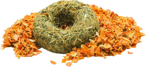 Grandpa's Best Whisker Nibblers Pumpkin Carrot Treats for Small Animals, Rabbits, and Guinea Pigs
