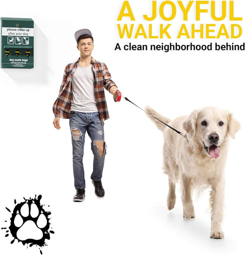 3 Set 600 8 13 Dog Waste Station - Roll of Premium Pet Waste Bags, Extra Thick and Strong Dog Poop Bags, Guaranteed