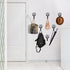 6 PCS Dog Paw Shaped Leash Hook for Wall, Metal Holder Wall Mounted Hanger for Coat Key Entryway Hallway