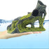 Aquarium Artificial Tree Hole Resin Ornament, Tree Stump Branch for Reptile Habitat Decoration, Fish Tank Hideaway Rock